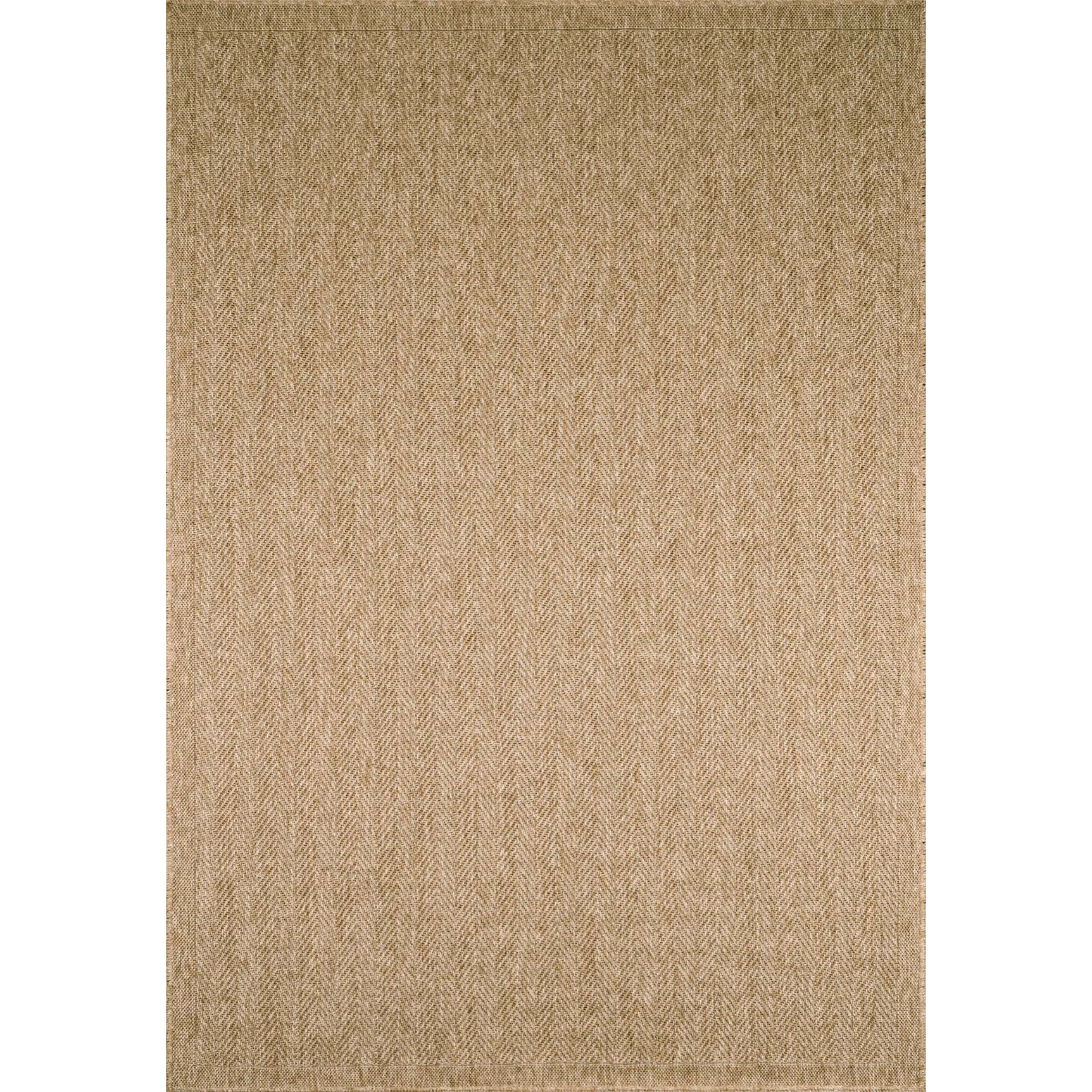 Nature - tapis aspect toile de jute naturel beige