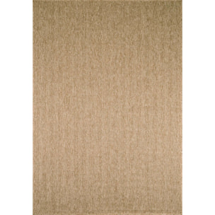 Nature - tapis aspect toile de jute naturel beige