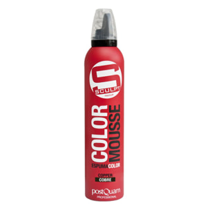Mousse couleur cuivre 300 ml.