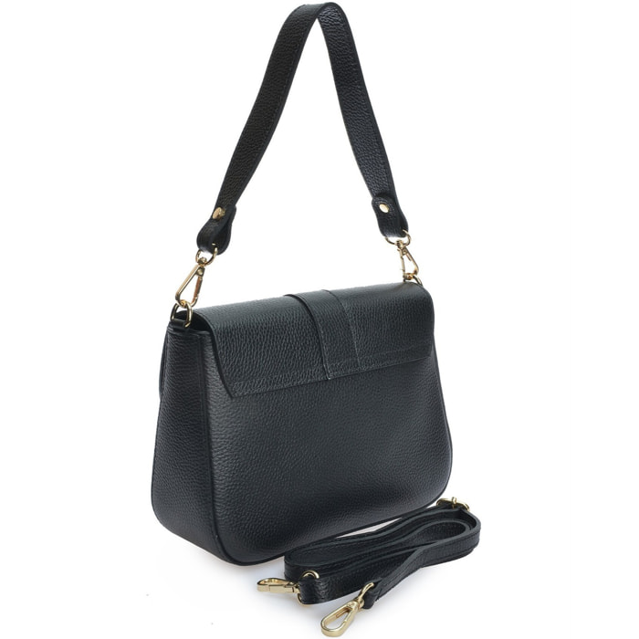Borsa a tracolla Anna Luchini Nero
