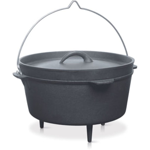 Cocotte barbecue BARBECOOK en fonte émaillée 3L BC-WOO-6008