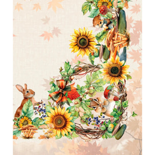 Tovaglia pasquale lavabile 100% cotone GIRASOLI