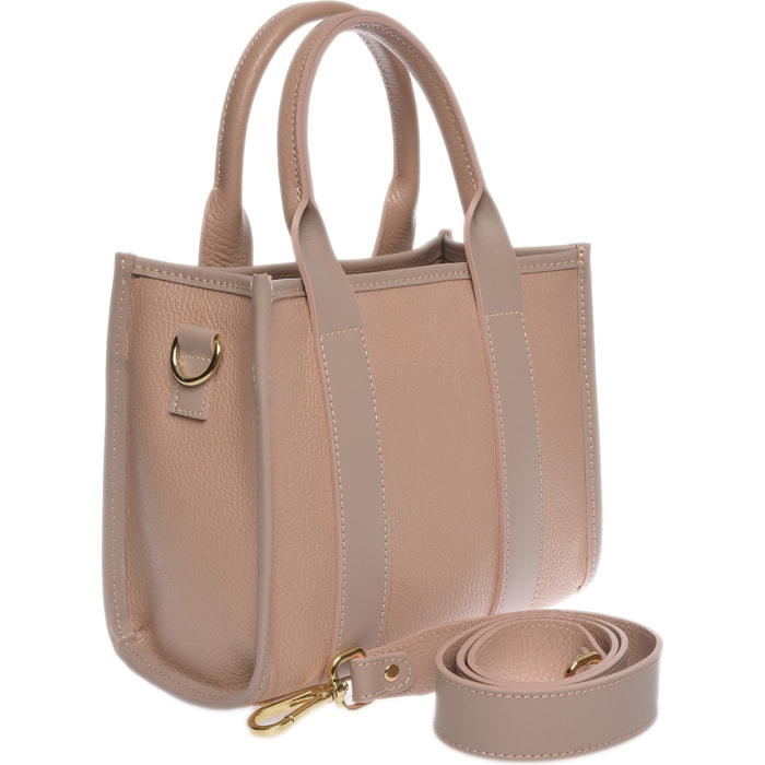Borsa a mano Anna Luchini Rosa