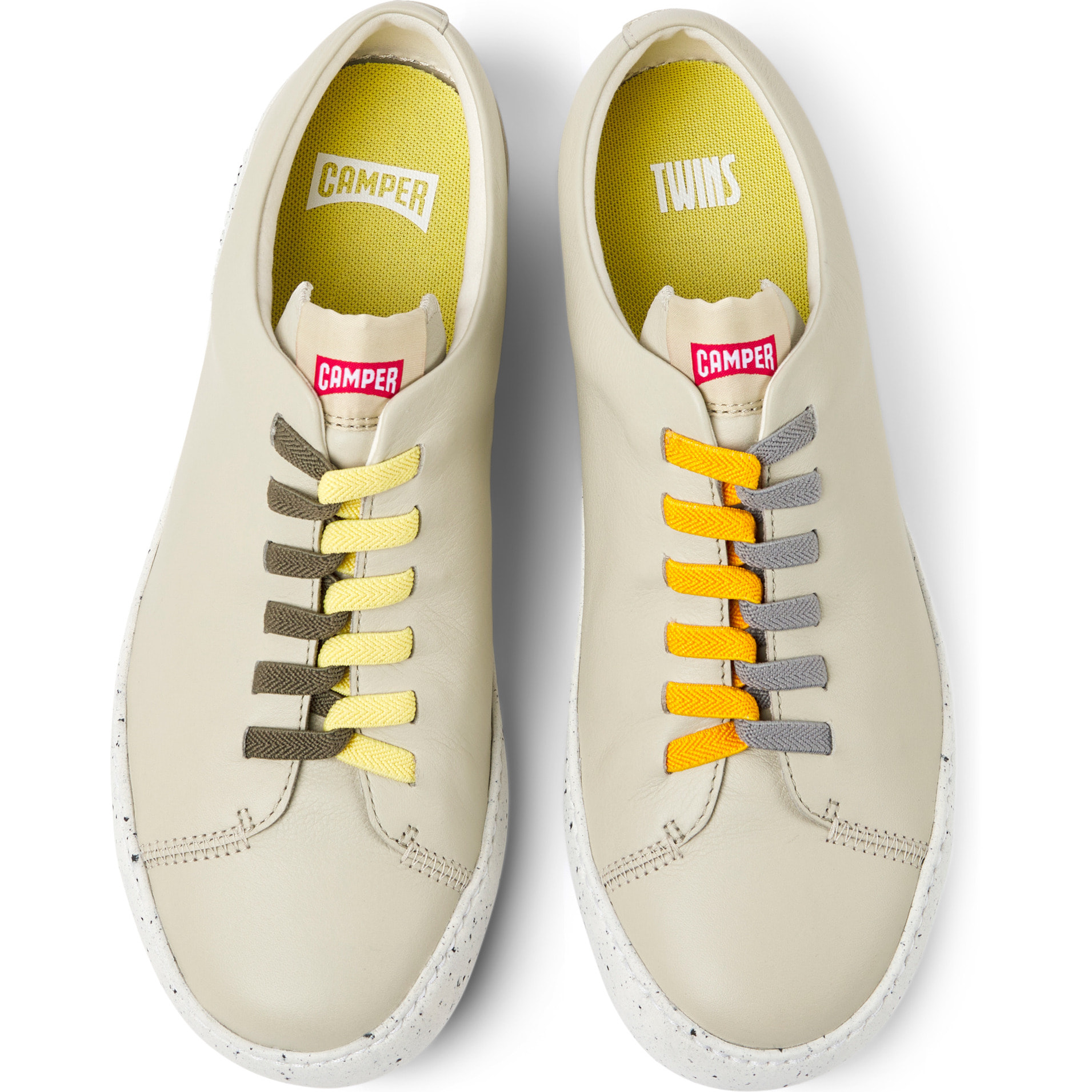 Zapatillas - CAMPER Peu Touring Twins - Gris - Cuero liso