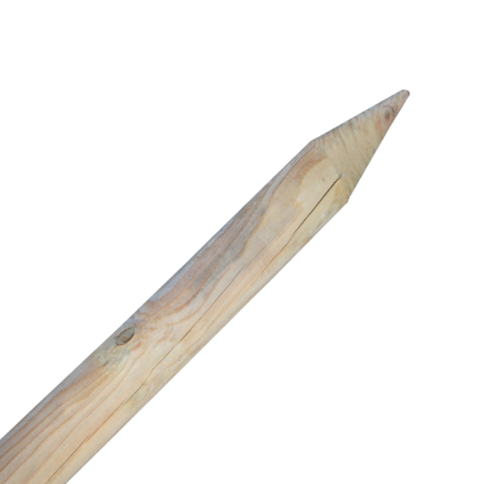 Poste De Madera Diam. 8 Cm