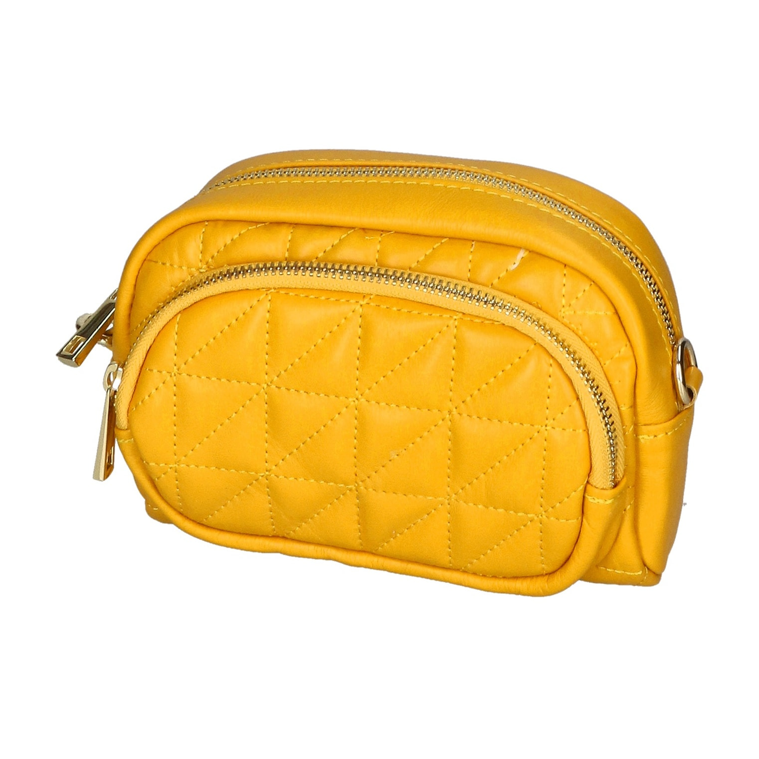 Pochette da donna in vera pelle - Modello Ancilla - 18.0 x 16.0 x 6.0 cm