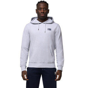 Felpa pull on da uomo con cappuccio Leone Basic