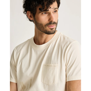 Camiseta Manga Corta Off White - Lawless