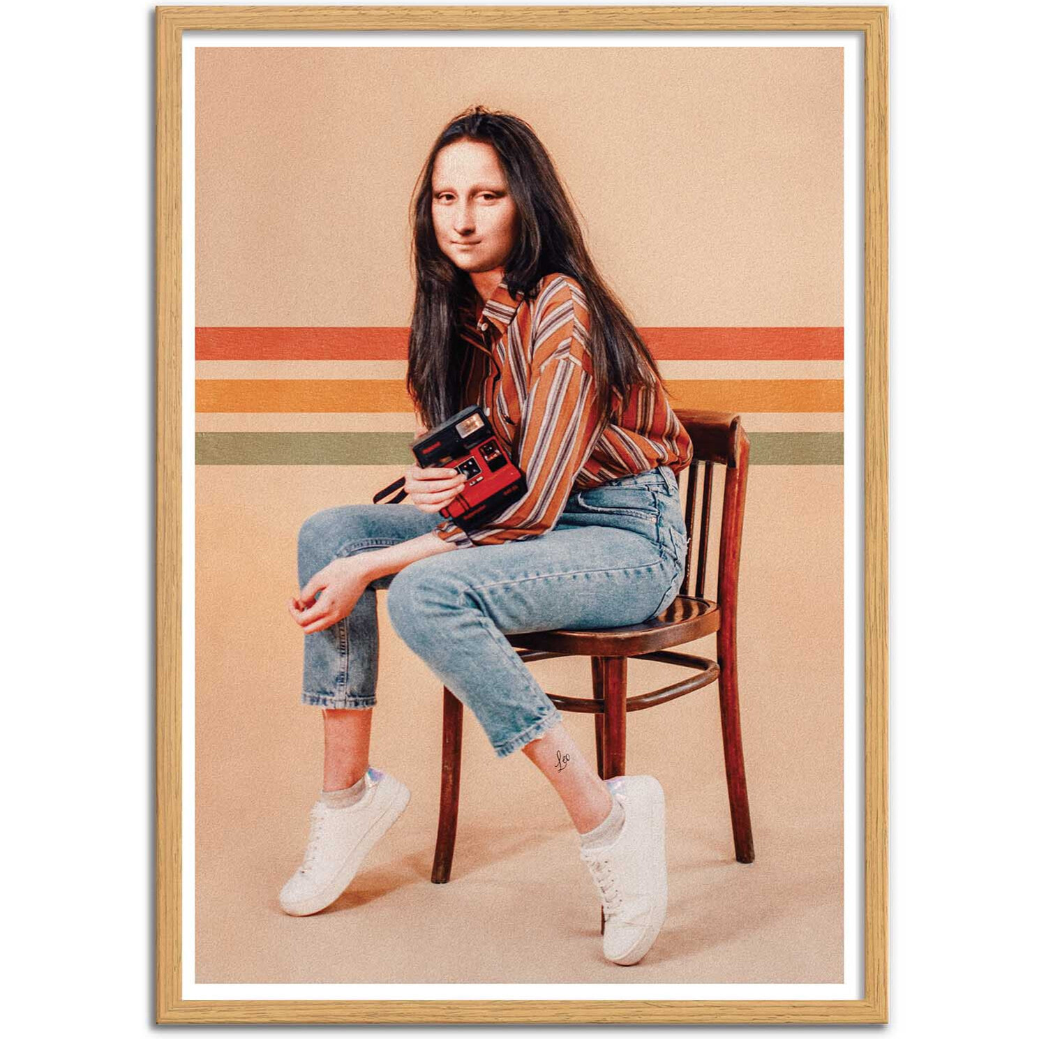 Affiche - Retro Mona - Jonas Loose