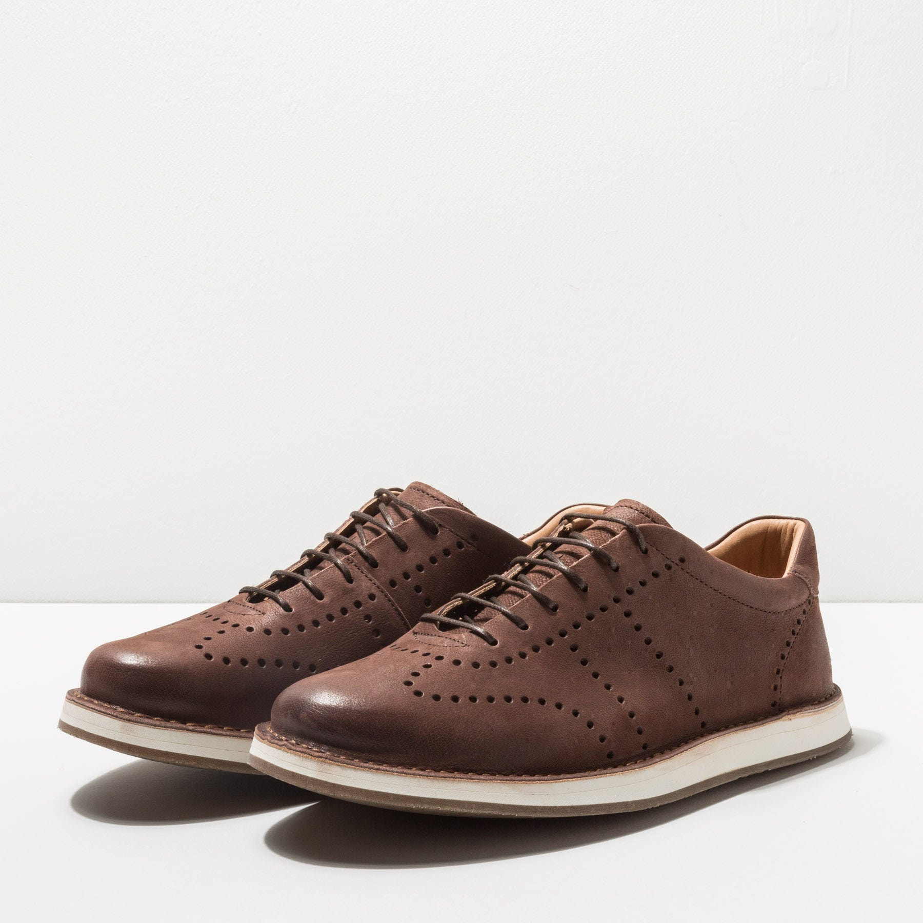 Zapatos S3015 TEXAS BROWN / ALBARELLO color Brown