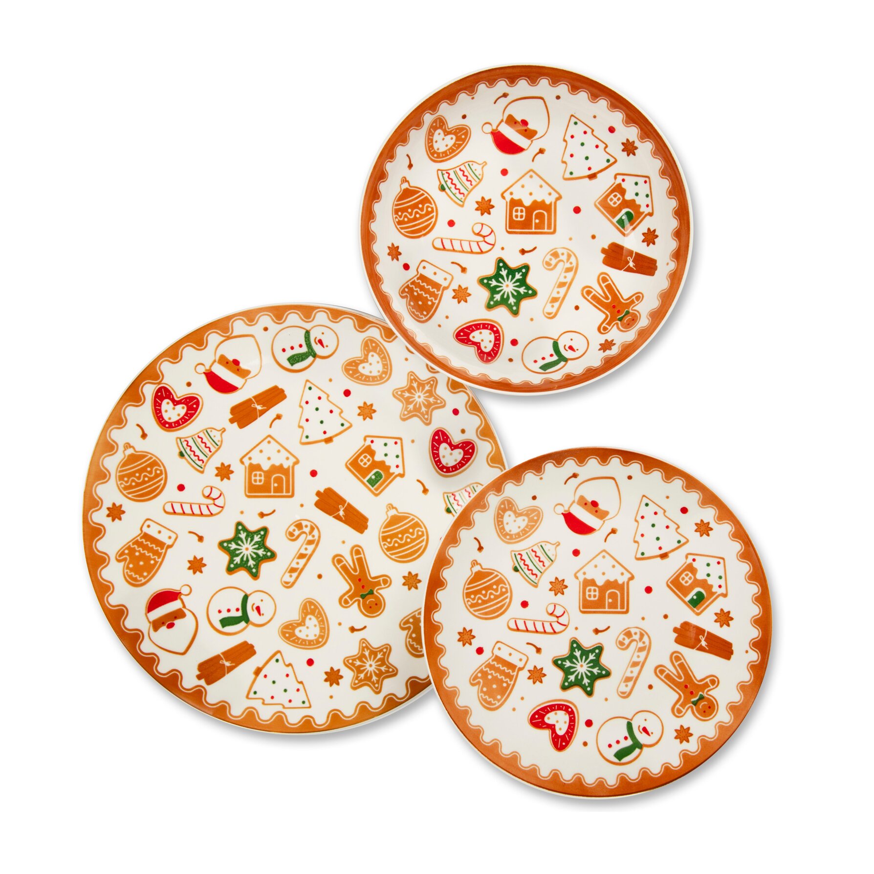 Service de Table 18 pièces Excelsa - Wonderful Ginger, Porcelaine Multicolore