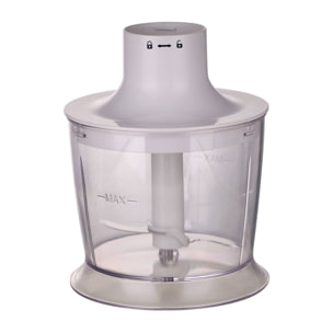 Bergner Noia Set batidora de mano 1000W con chopper 0,5L, batidor y vaso 0,7L Noia BG