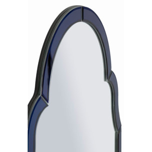 SPECCHIO DA MURO TANGERI BLU CM 47X1X80 (MISURA SPECCHIO CM 41X74)
