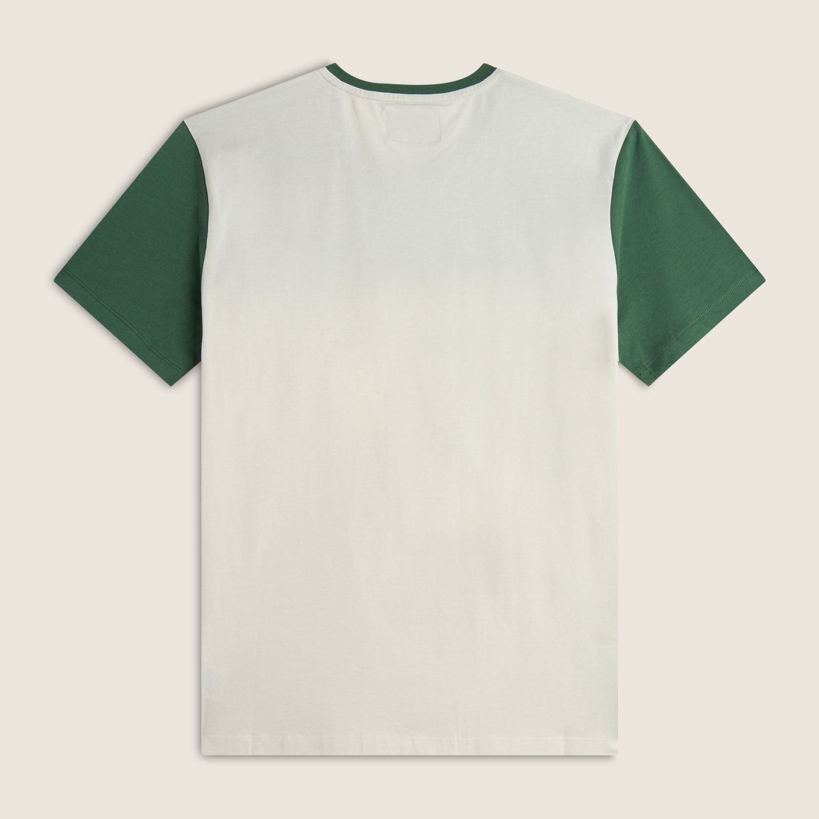 T-shirt da uomo a blocchi di colore