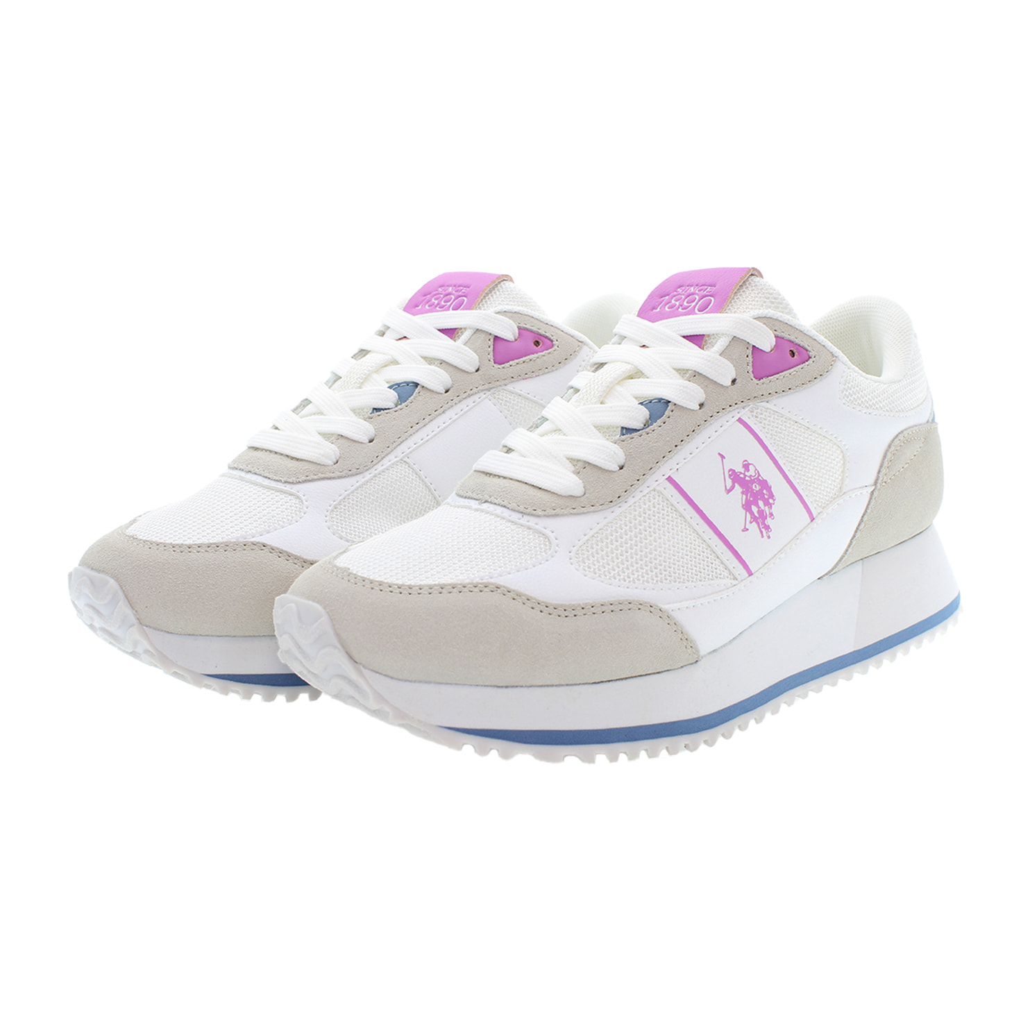 U.S. Polo Assn. - Sneakers SACHA006W/5MS1 in sintetico per donna