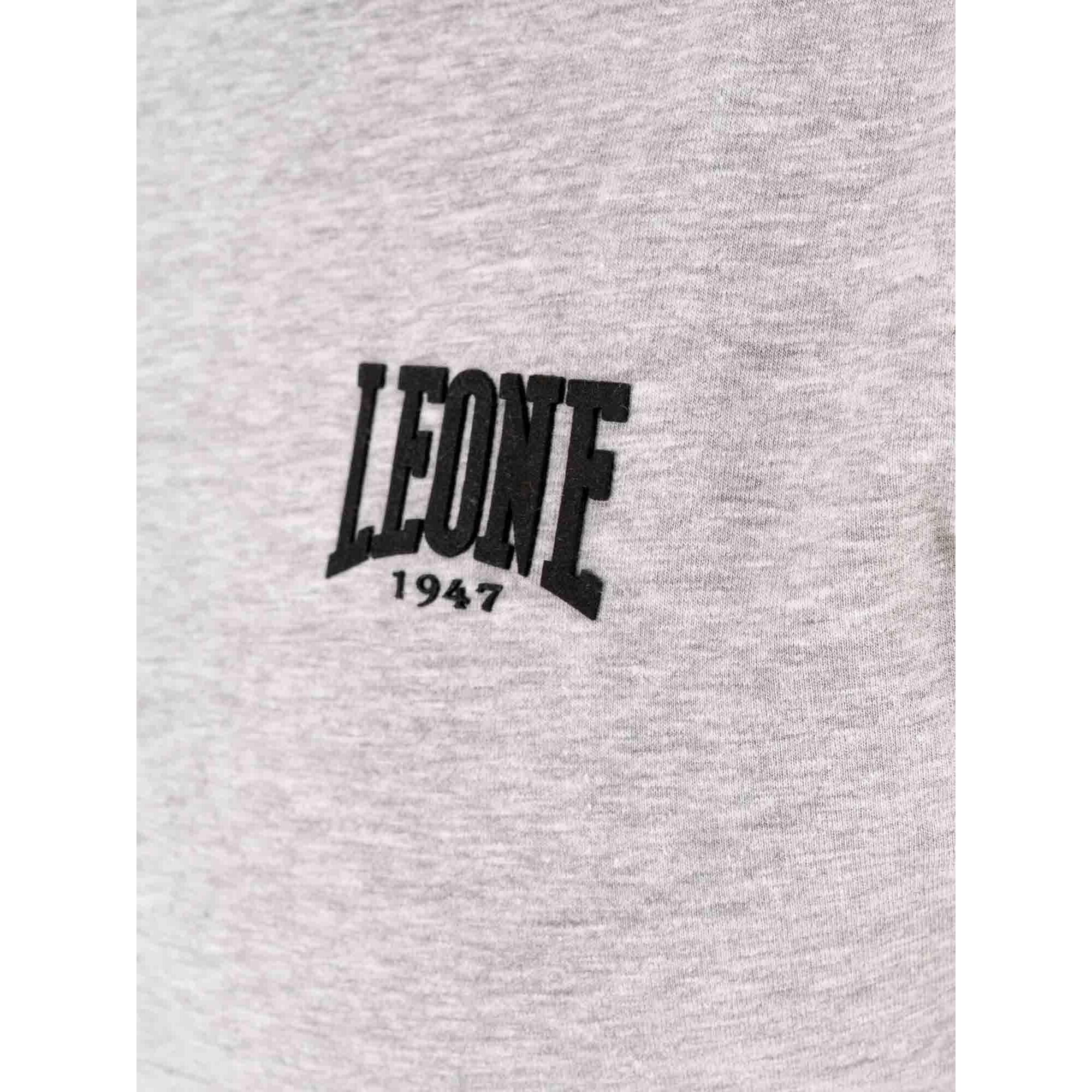 T-shirt in cotone da uomo a maniche corte Leone Basic