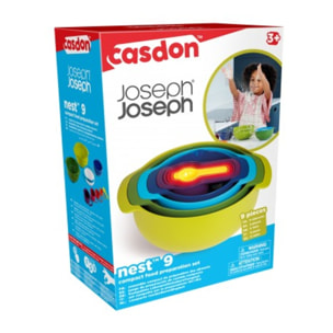 SET DE 9 CUENCOS MEDIDORES APILABLES JOSEPH JOSEPH NEST