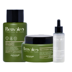 ALFAPARF MILANO Kit Benvoleo Recovery Shampoo 275ml + Mask 250ml + Shot 100ml