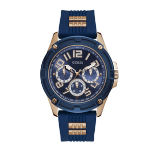 Reloj Guess GW0051G3 Hombre Analogico Cuarzo con Correa de Silicona