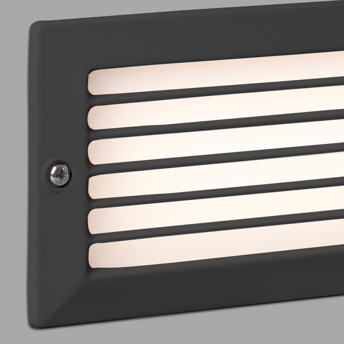 STRIPE-1 Lampada incasso grigio scuro