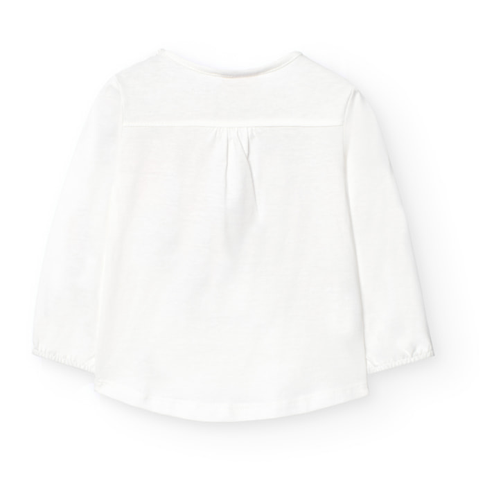 Camiseta punto de bebé niña -BCI