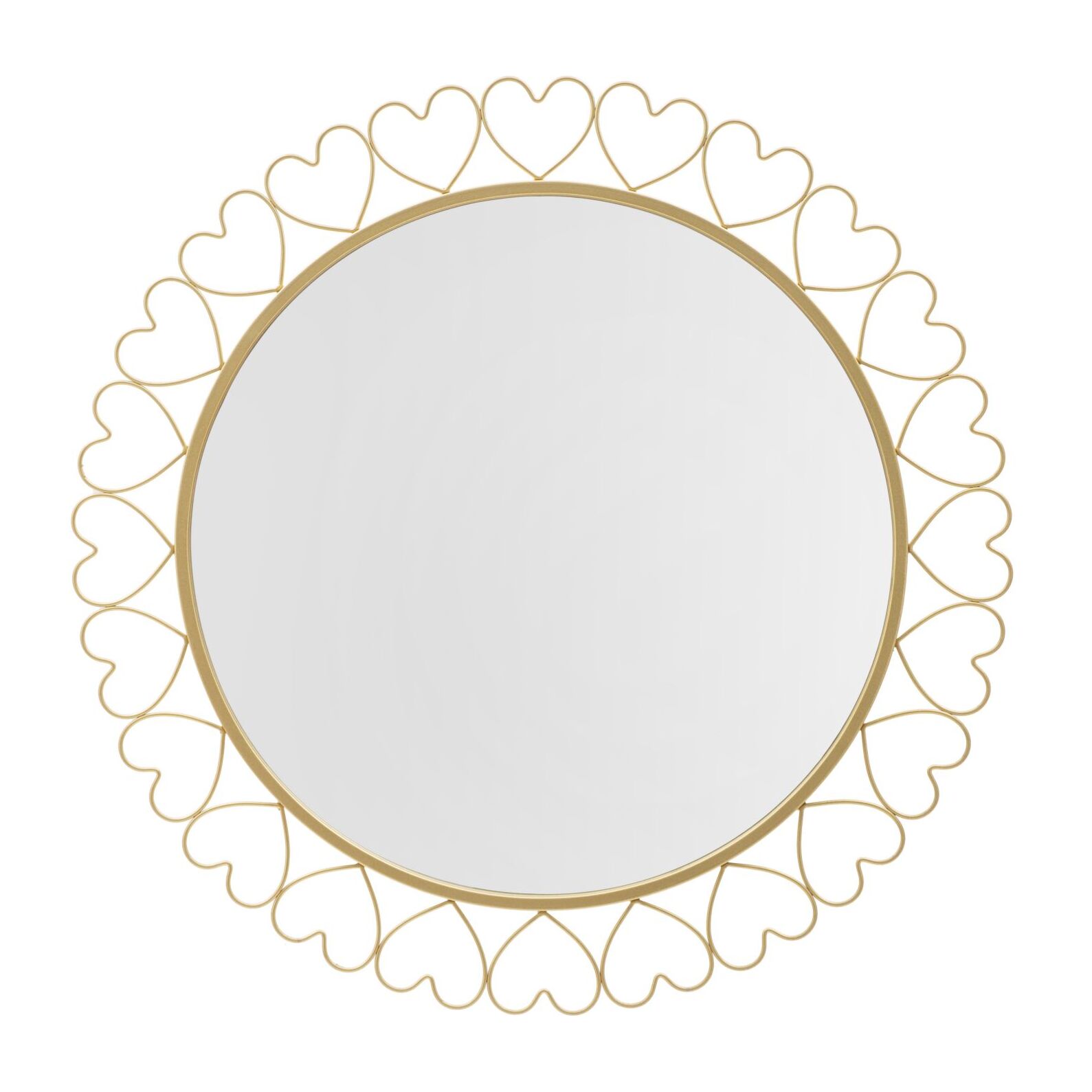 SPECCHIO HEARTS CM Ø 80X2,5