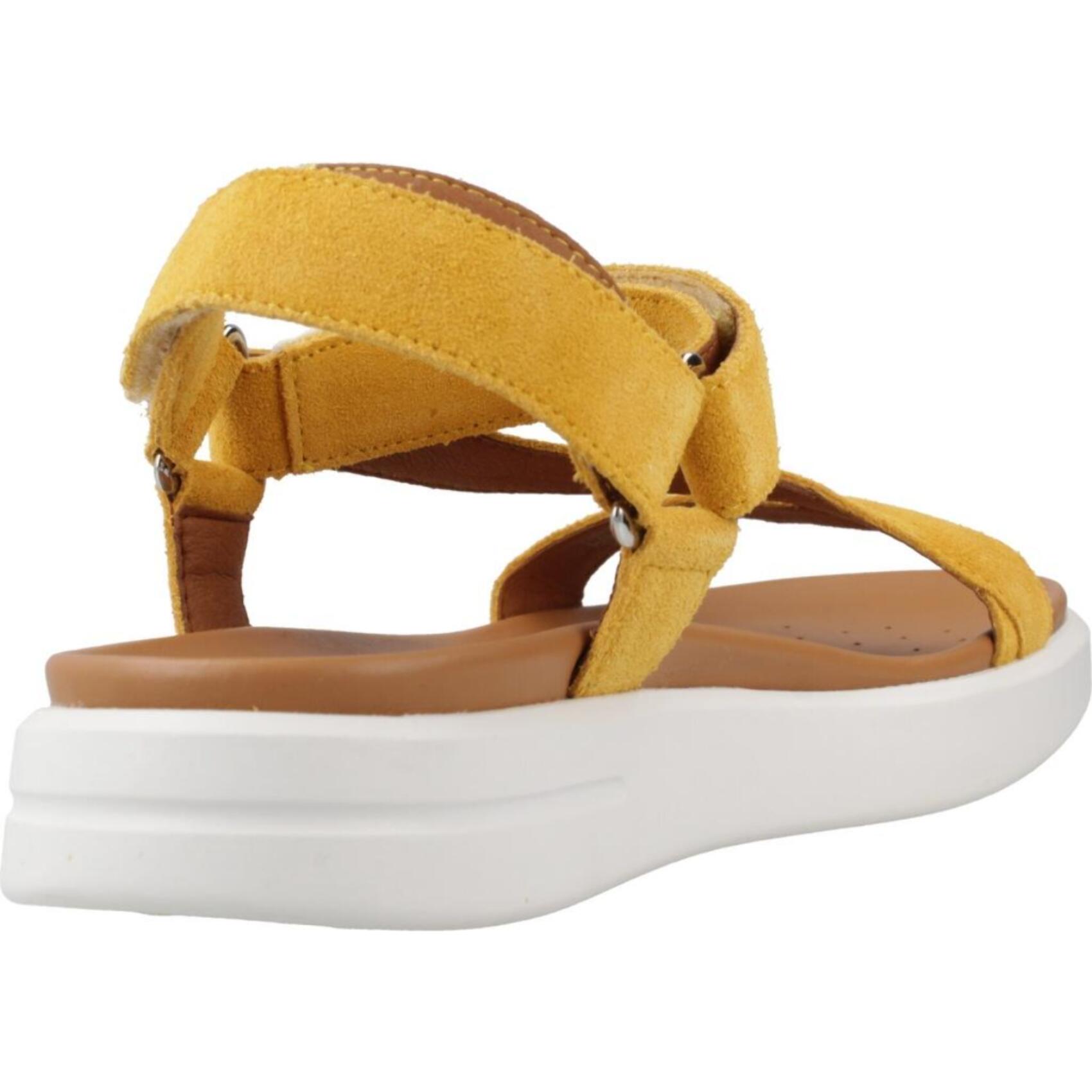 Sandalias Mujer de la marca GEOX  modelo D XAND 2S AMARILLO