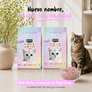 Kit Cat Arena Eco Nova - Confetti 7 L Arena para gatos