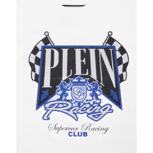 PHILIPP PLEIN T-Shirt Round Neck Ss RACING
