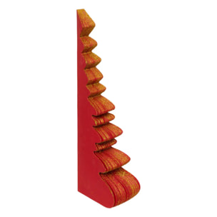Sapin papier H.30cm rouge