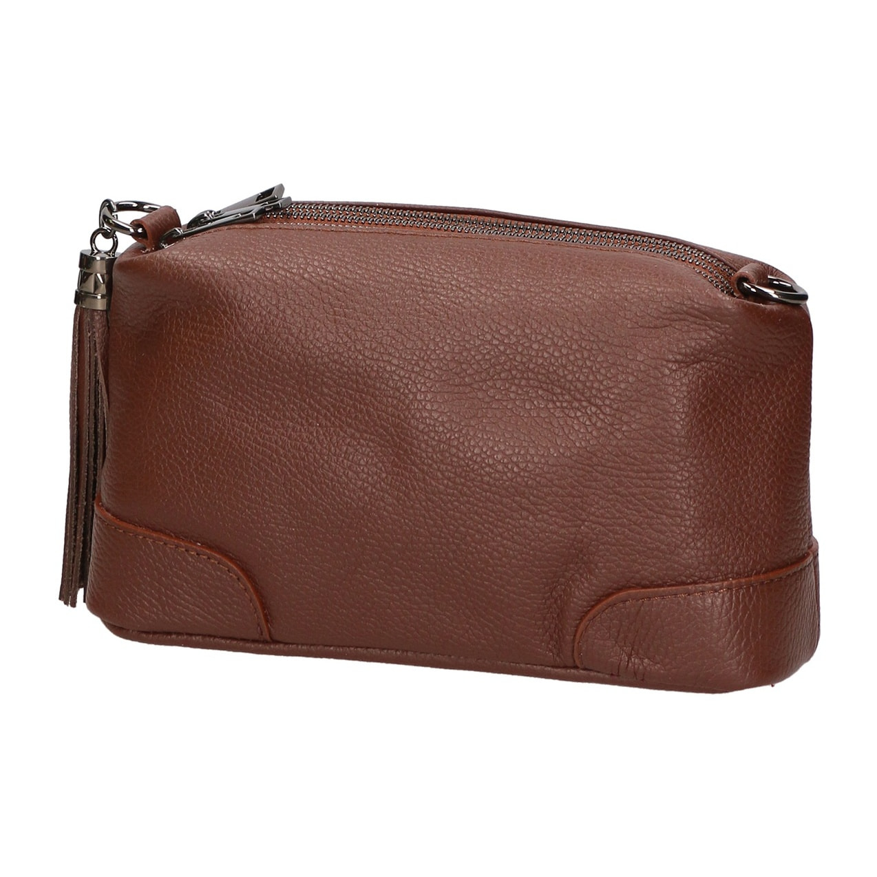 Borsa a mano da donna - Modello Lidia - Vera pelle - 25.0 x 14.0 x 10.0 cm