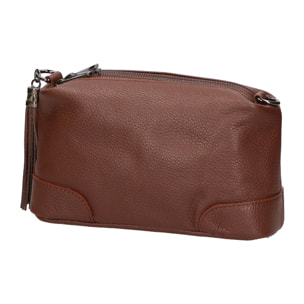 Borsa a mano da donna - Modello Lidia - Vera pelle - 25.0 x 14.0 x 10.0 cm
