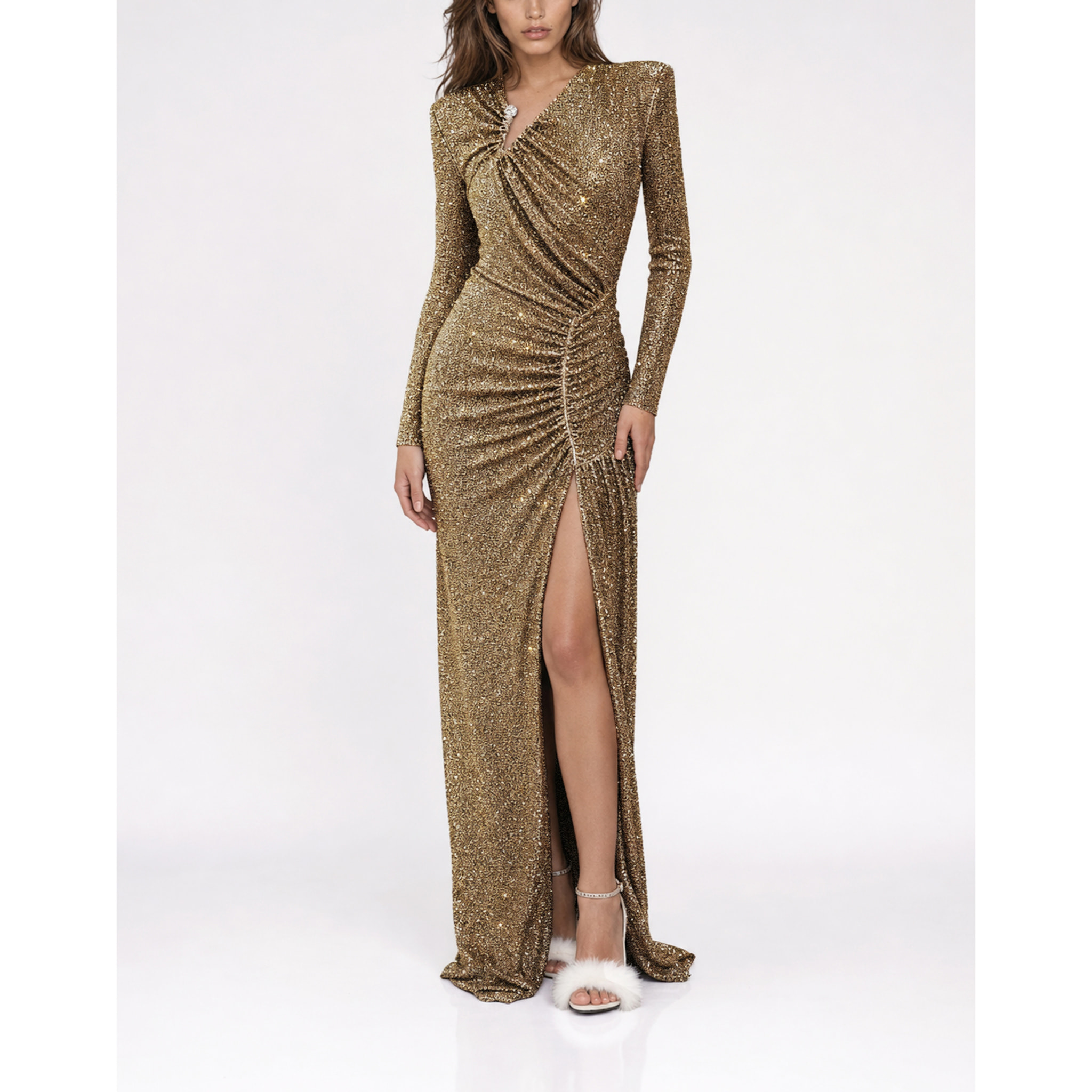 PHILIPP PLEIN Vestido largo