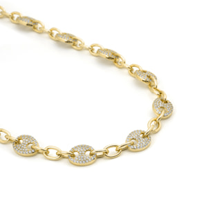 Collar Lilen acabado oro amarillo 18k