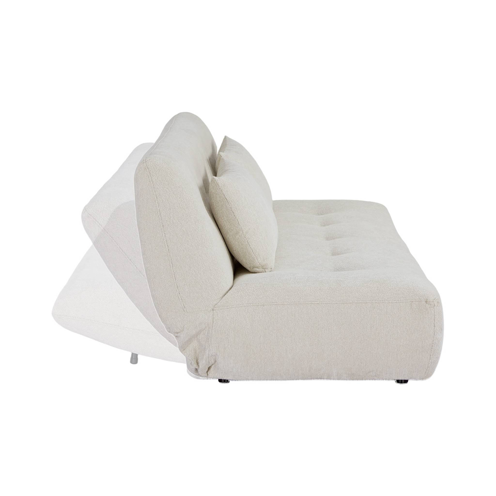 Banquette convertible tissu chenille 3 places KLIK