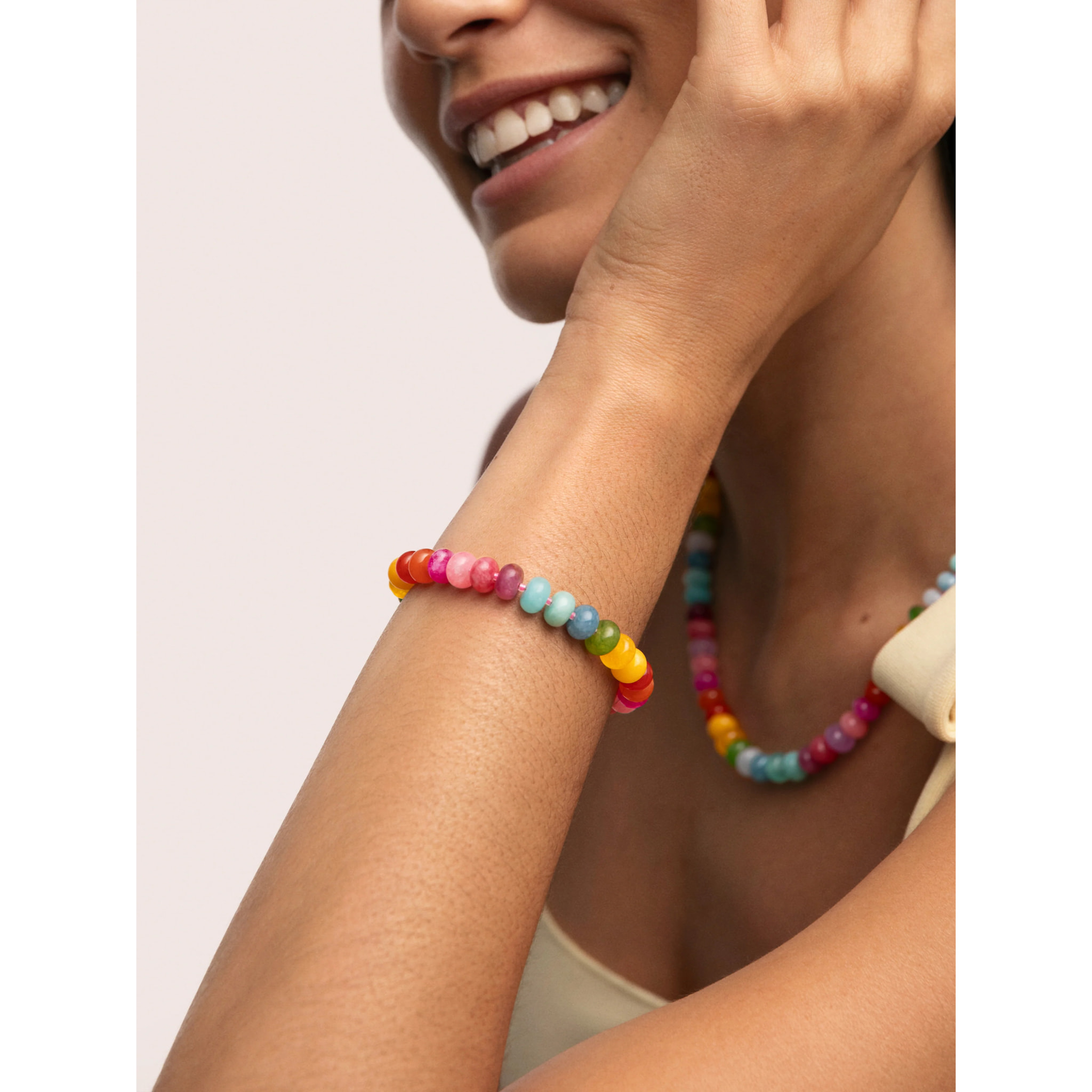 Bracciale Bloom Stones Acciao Placcato Oro