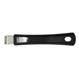 Malice - Lote de 6 piezas: 3 cacerolas, 2 sartenes con revestimiento cerámico y 1 mango negro