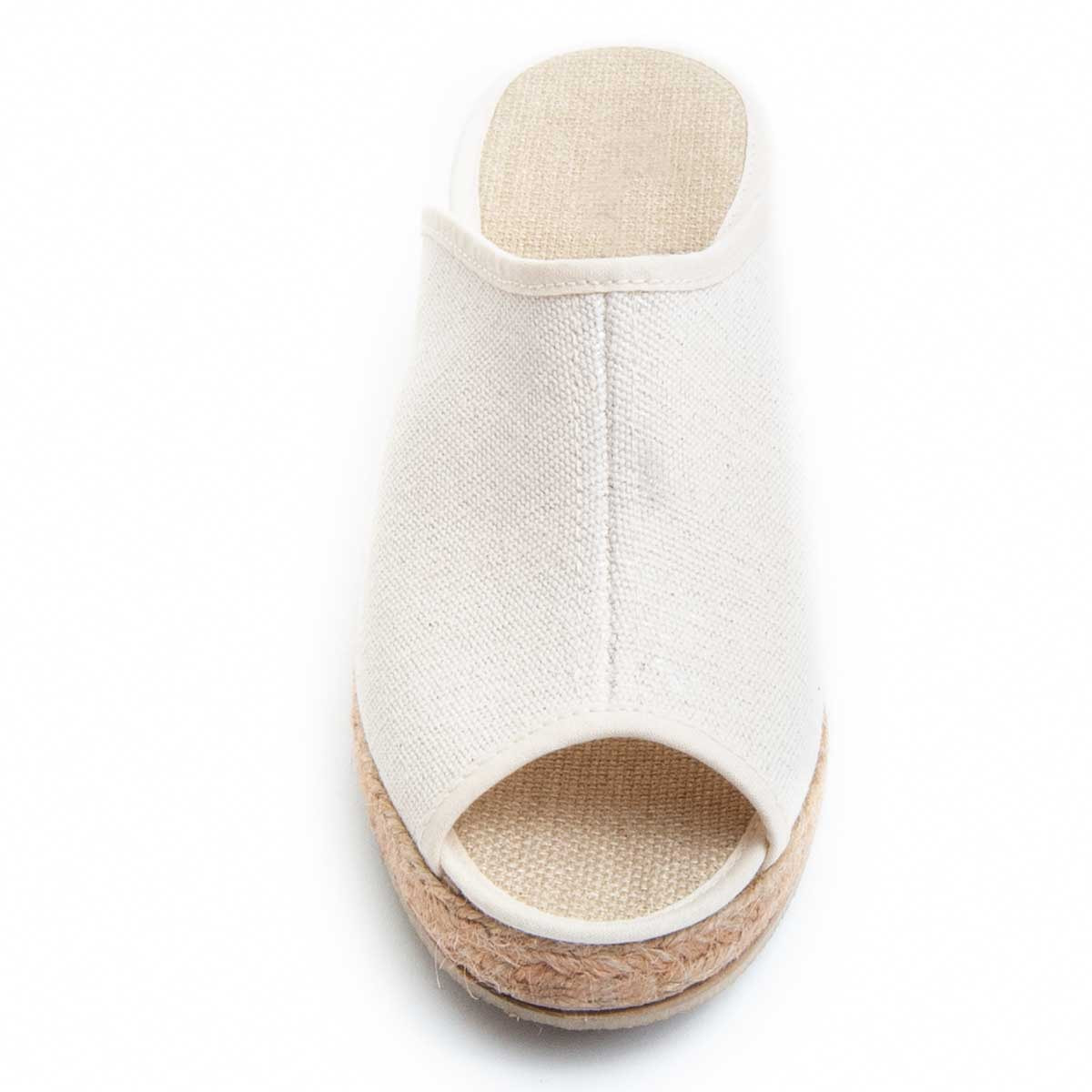 Sandalia De Cuña - Rosa - Altura: 4 Cm