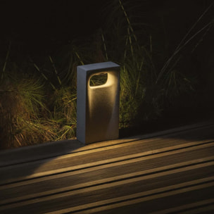 GLINT 400 Lampada paletti muro grigio 3000K