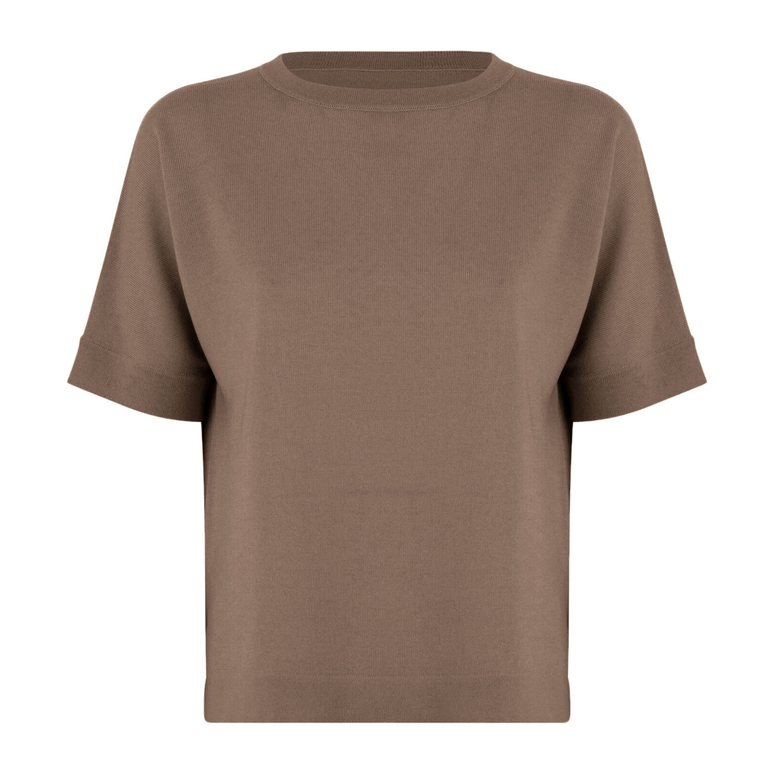 Top a maniche corte Merino Blend Top Short Sleeves