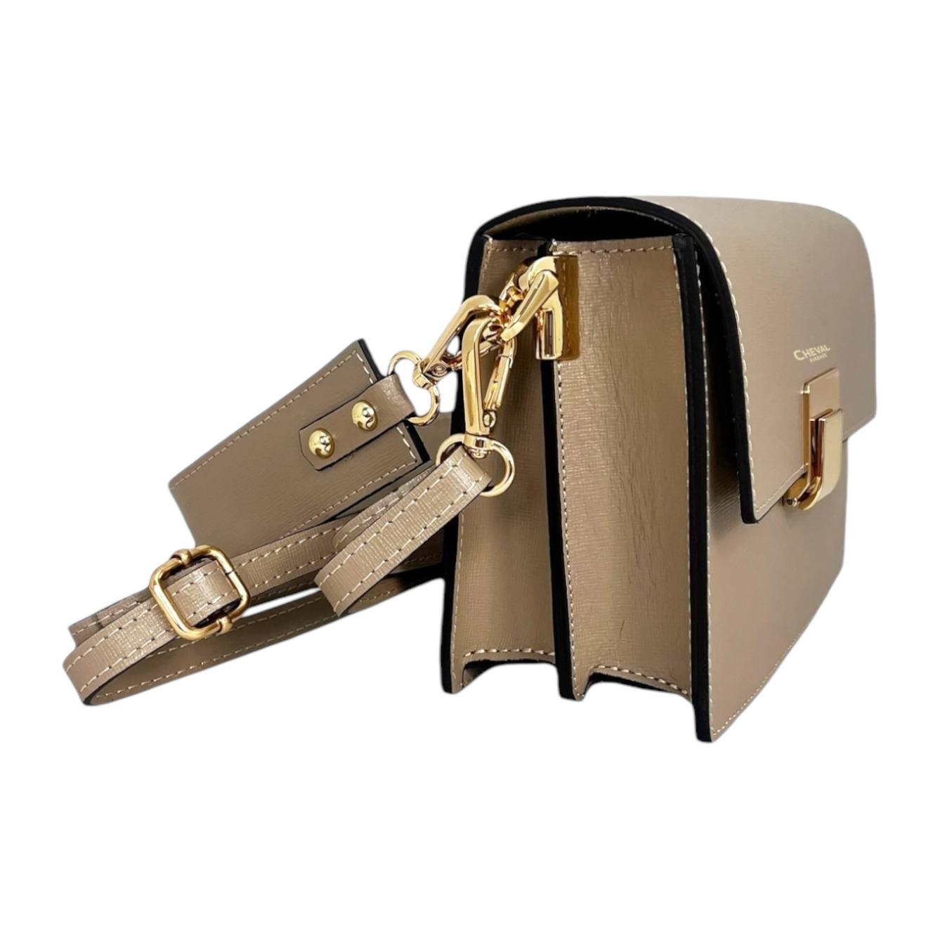 Borsa a spalla Cheval Firenze Ludovica Taupe