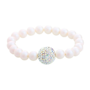 Pulsera Pearls Bon Bon adornado con perlas de Swarovski