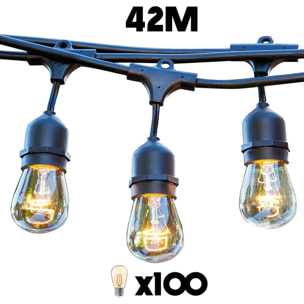 Lot de 10 guirlandes MAFY LIGHT CONNECTABLE 6M