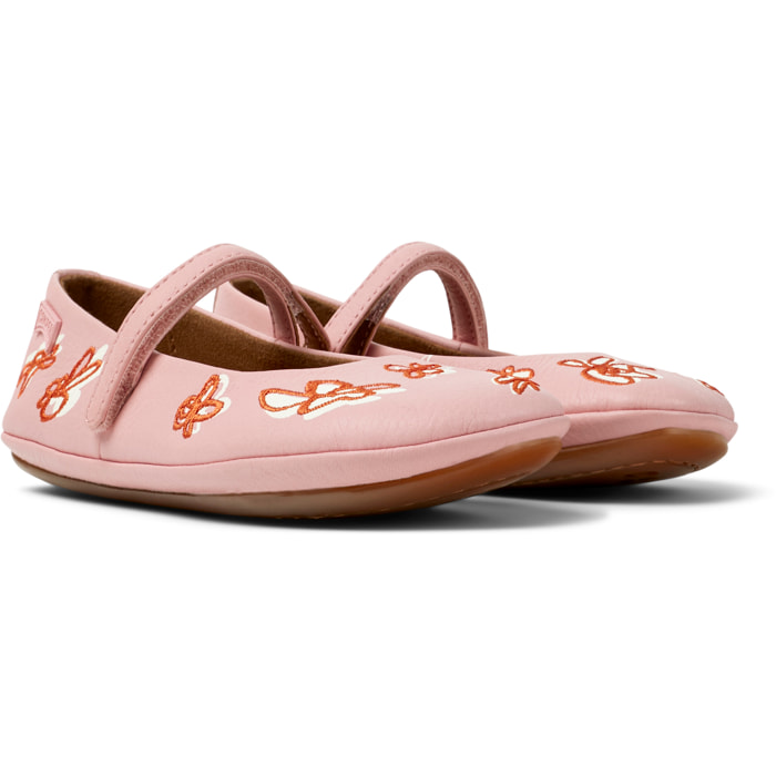 Bailarinas - CAMPER Right Twins - Rosa - Cuero liso