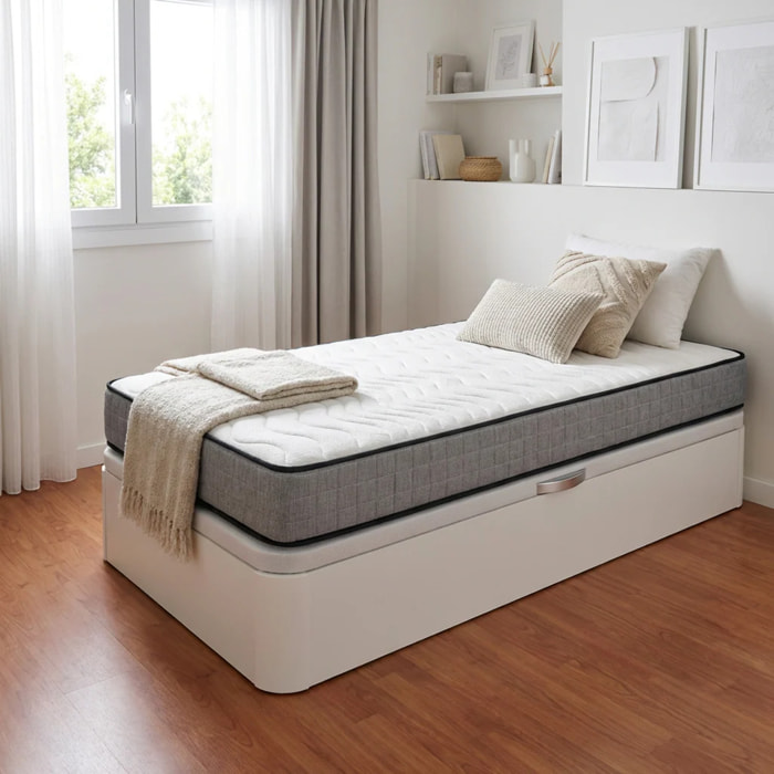 Colchón viscoelástico Pharma Therapy Slim para camas nido ergonómico Con Firmeza Alta Para Maximo Confort|15 cm