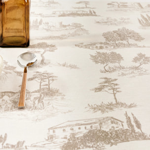 Nappe anti-taches au toucher tissu 0120-355