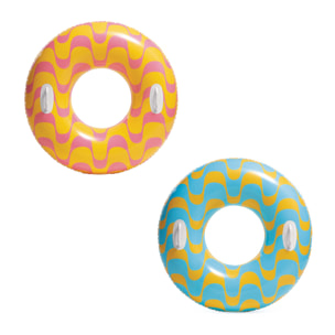 Intex Salvagente Fantasia con Manici, Colori Assortiti, 91 cm