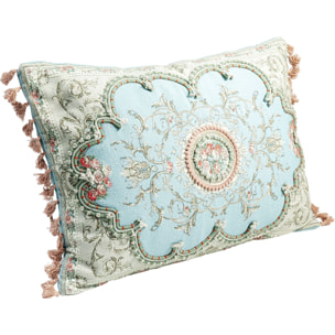 Coussin Orient bleu Kare Design