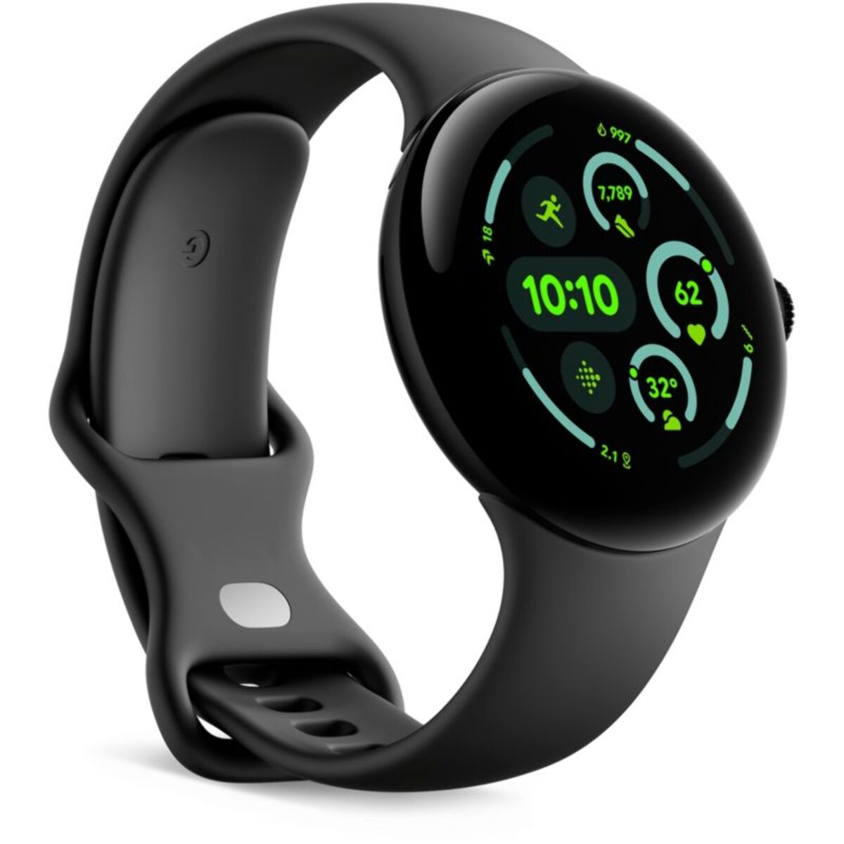 Montre connectée GOOGLE Pixel Watch 3 45mm Noir Mat Bluetooth