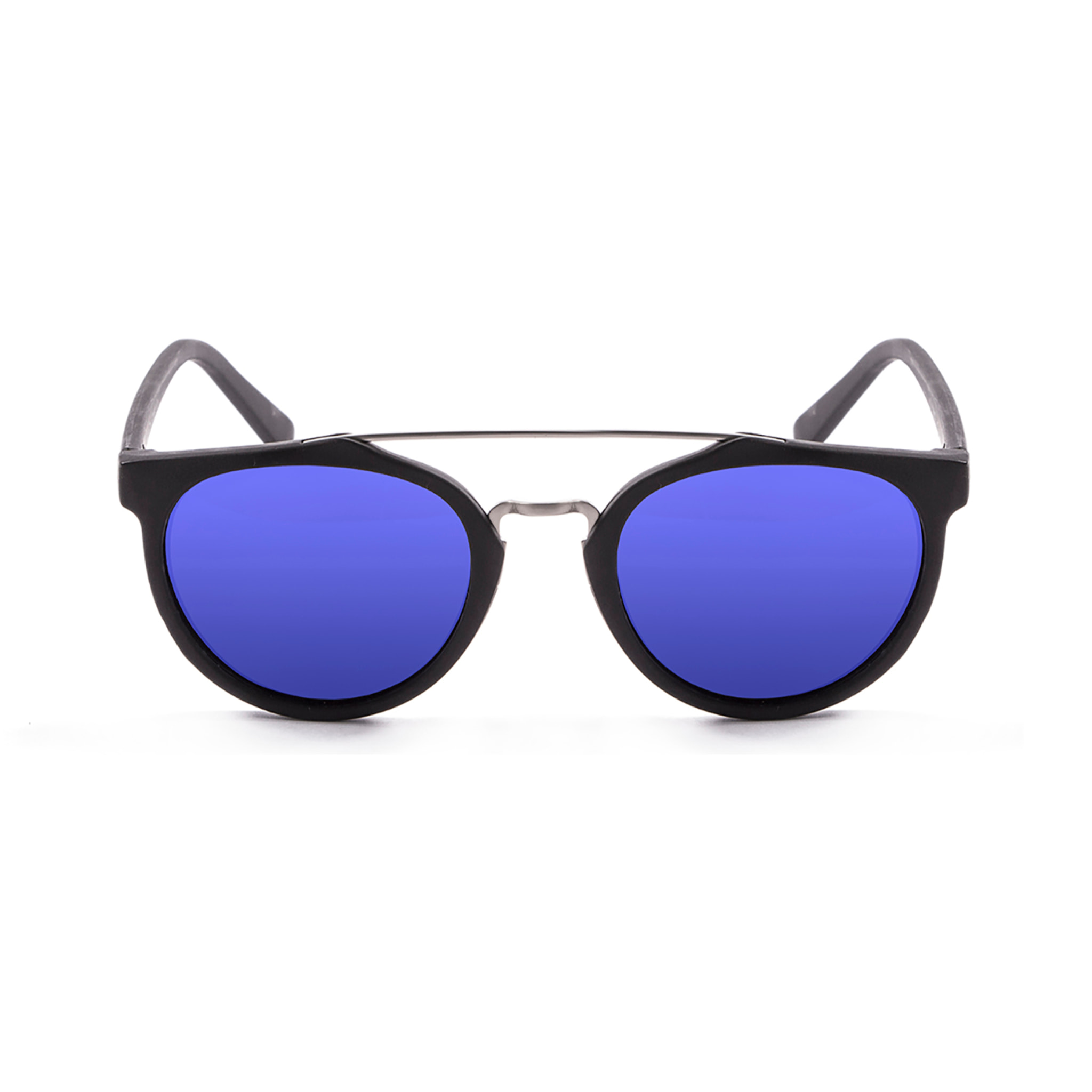 Gafas de sol OCEAN CLASSIC I - Negro mate / Revo azul